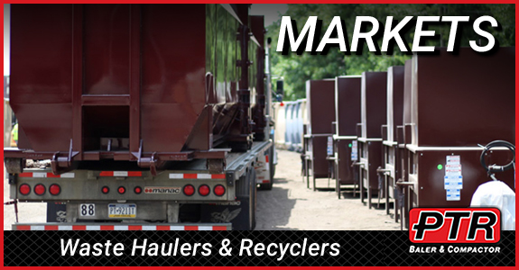 hauler, recycling, waste equipment, compactor, vertical baler